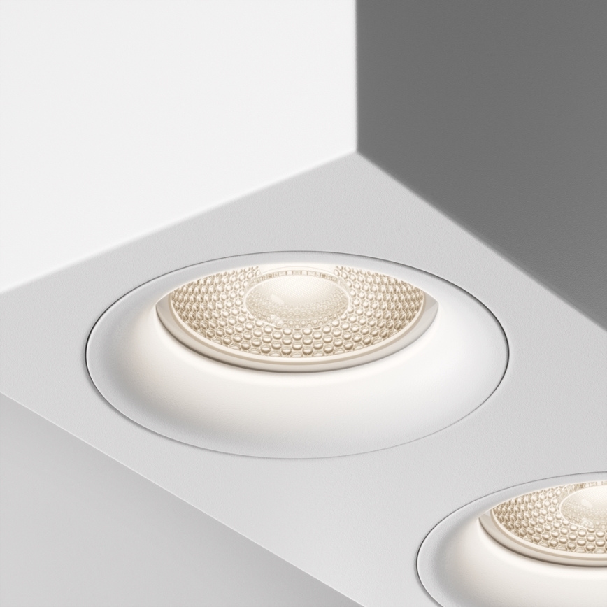 Maytoni C013CL-02W - Spotlight SLIM 2xGU10/50W/230V vit