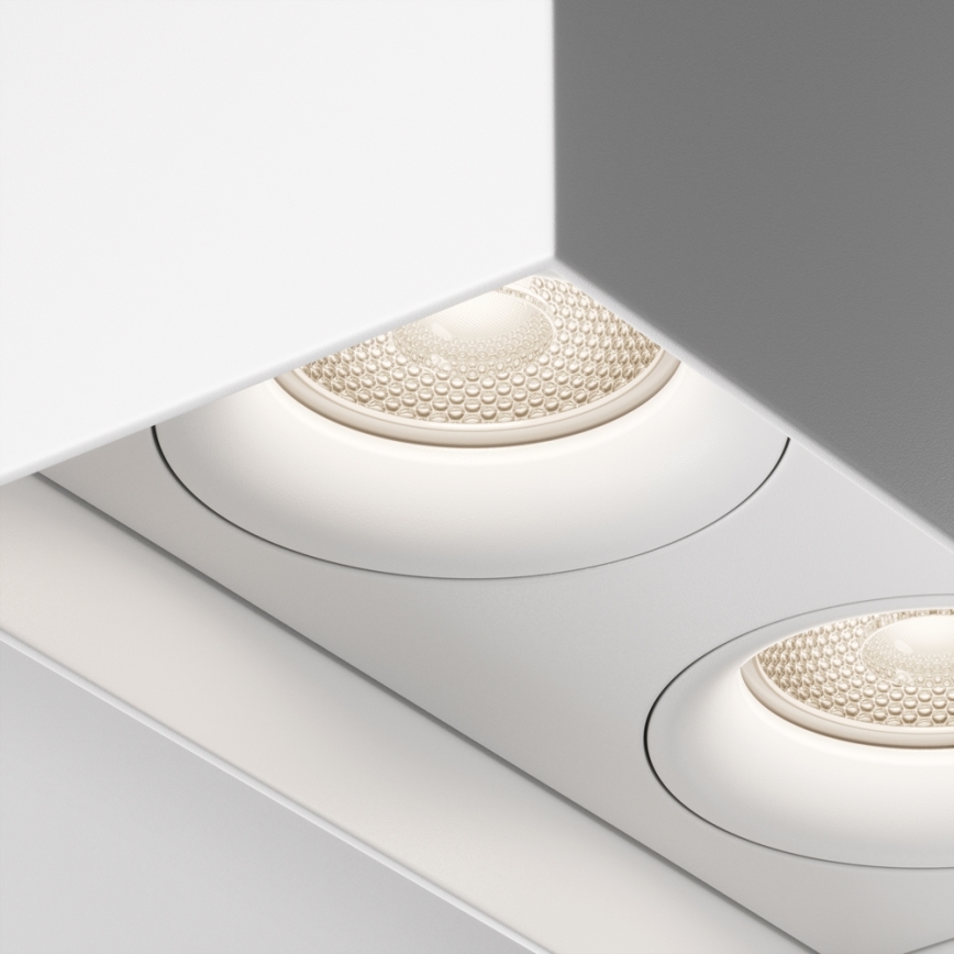 Maytoni C015CL-02W - Spotlight SLIM 2xGU10/50W/230V vit