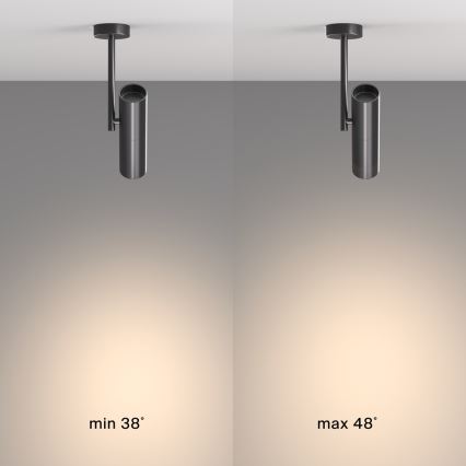 Maytoni C020CL-01B - Spotlight ELTI 1xGU10/50W/230V svart