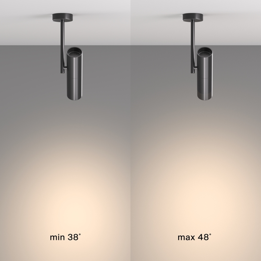 Maytoni C020CL-01B - Spotlight ELTI 1xGU10/50W/230V svart