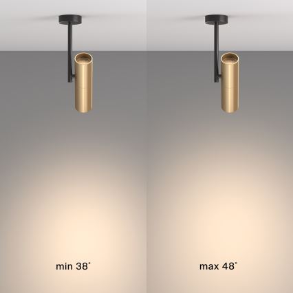Maytoni C020CL-01GB - Spotlight ELTI 1xGU10/50W/230V guld