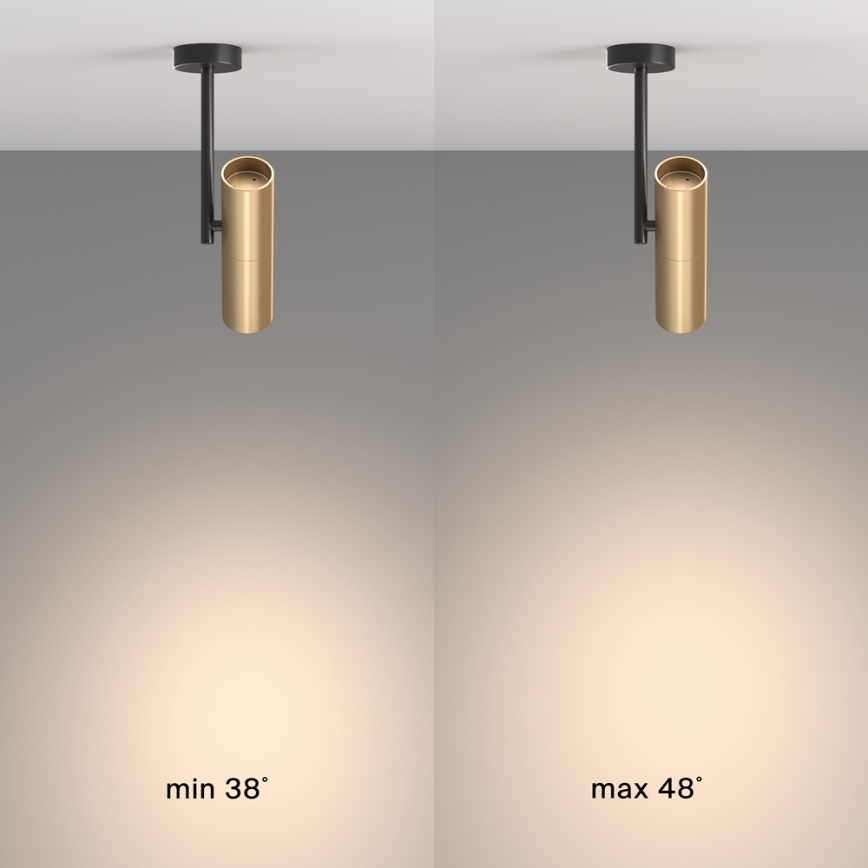 Maytoni C020CL-01GB - Spotlight ELTI 1xGU10/50W/230V guld