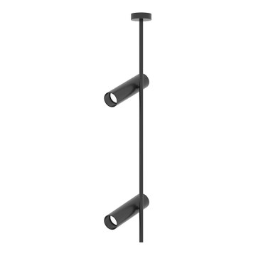 Maytoni C021CL-02B - Pendelkrona ELTI 2xGU10/50W/230V svart