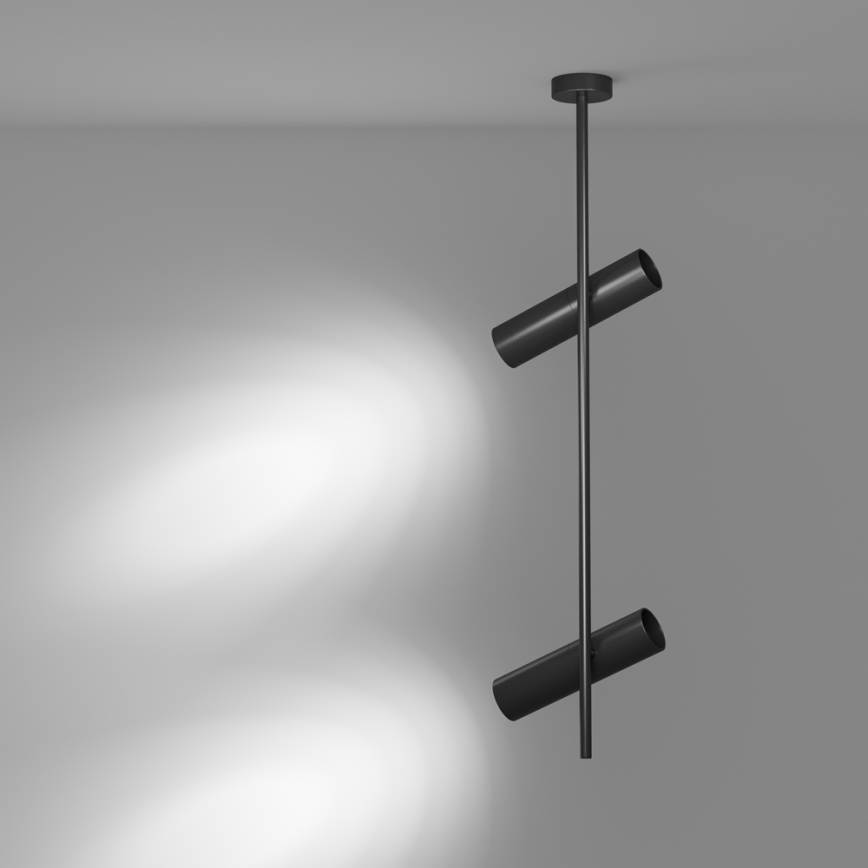 Maytoni C021CL-02B - Pendelkrona ELTI 2xGU10/50W/230V svart