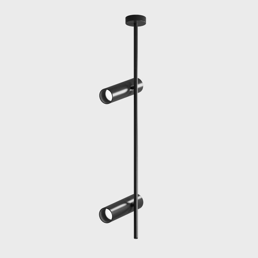 Maytoni C021CL-02B - Pendelkrona ELTI 2xGU10/50W/230V svart