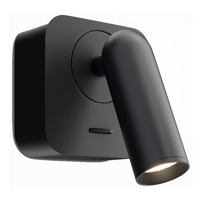 Maytoni C039WL-L3B3K - LED väggspotlight MIRAX LED/3W/230V svart