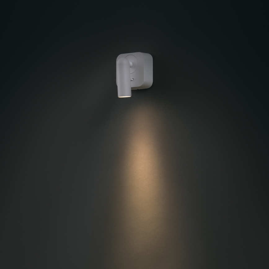Maytoni C039WL-L3W3K - LED väggspotlight MIRAX LED/3W/230V svart