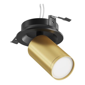 Maytoni C048CL-U-1BMG - Infälld spotlight FOCUS 1xGU10/10W/230V guld