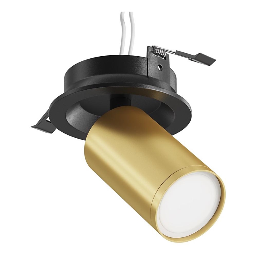 Maytoni C048CL-U-1BMG - Infälld spotlight FOCUS 1xGU10/10W/230V guld
