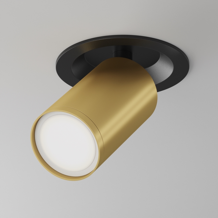 Maytoni C048CL-U-1BMG - Infälld spotlight FOCUS 1xGU10/10W/230V guld