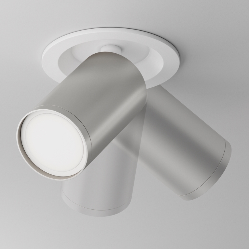 Maytoni C048CL-U-1WS - Infälld spotlight FOCUS 1xGU10/10W/230V skinande krom