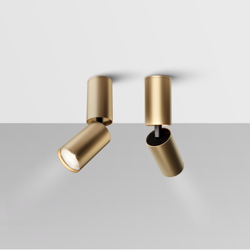 Maytoni C051CL-01G - Spotlight FOCUS 1xGU10/10W/230V guld