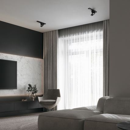 Maytoni C051CL-U-2B - Spotlight FOCUS 2xGU10/10W/230V svart