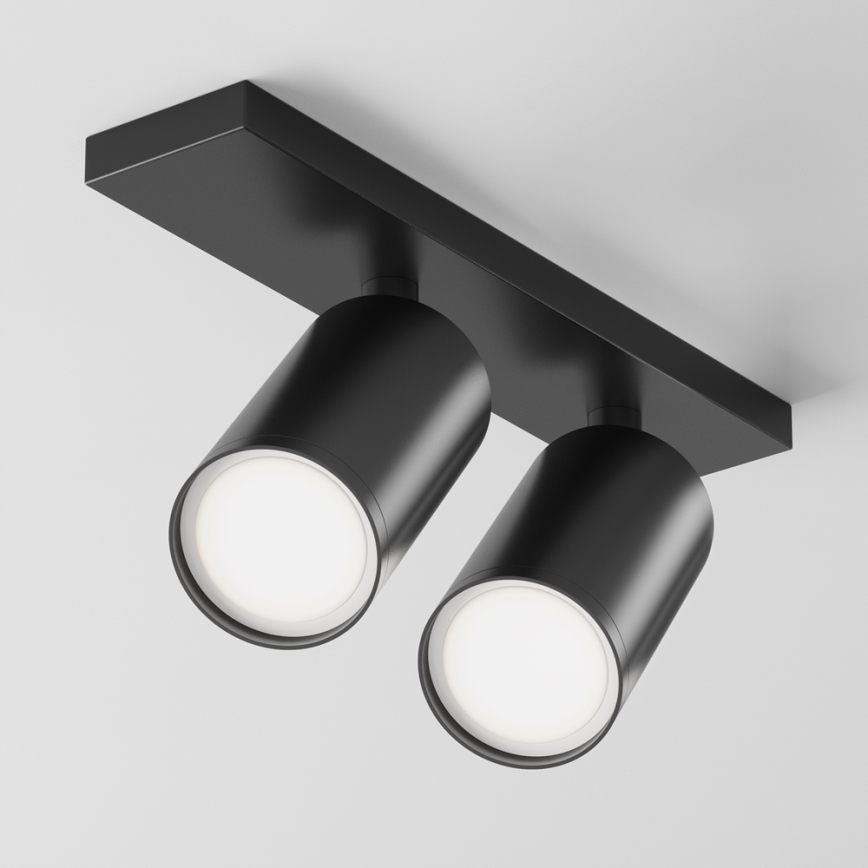 Maytoni C051CL-U-2B - Spotlight FOCUS 2xGU10/10W/230V svart