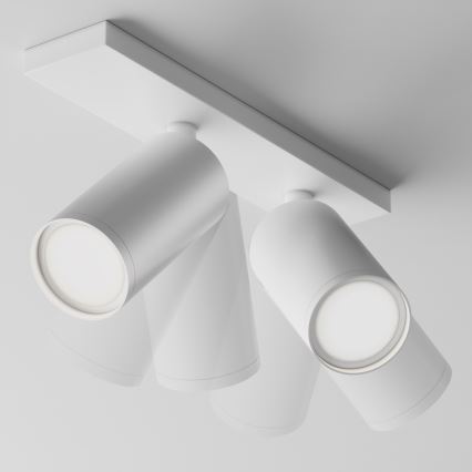 Maytoni C051CL-U-2W - Spotlampa FOCUS 2xGU10/10W/230V vit