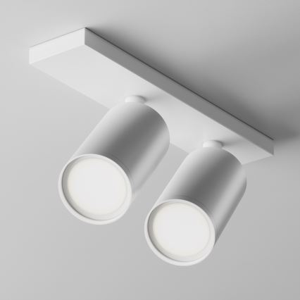 Maytoni C051CL-U-2W - Spotlight FOCUS 2xGU10/10W/230V vit/svart