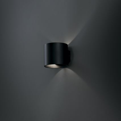 Maytoni C066WL-01B - Vägglampa ROND 1xG9/50W/230V svart