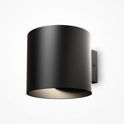 Maytoni C066WL-01B - Vägglampa ROND 1xG9/50W/230V svart