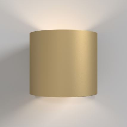 Maytoni C066WL-01MG - Vägglampa ROND 1xG9/50W/230V guld