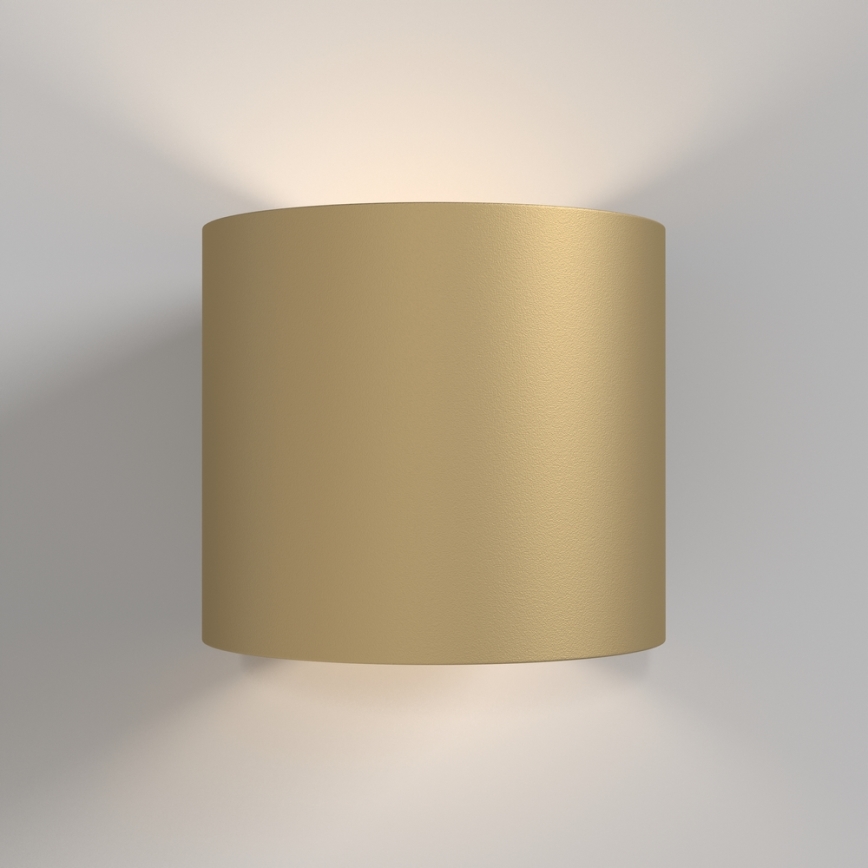 Maytoni C066WL-01MG - Vägglampa ROND 1xG9/50W/230V guld
