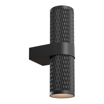Maytoni C069WL-02B - Väggspotlight FOCUS 2xGU10/7W/230V svart