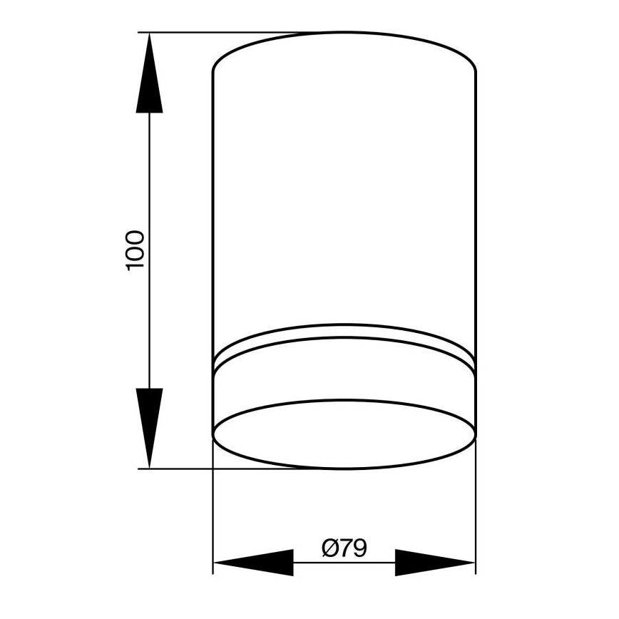 Maytoni C085CL-9W4K-B - LED spotlight ORLO LED/9W/230V CRI 90 4000K svart