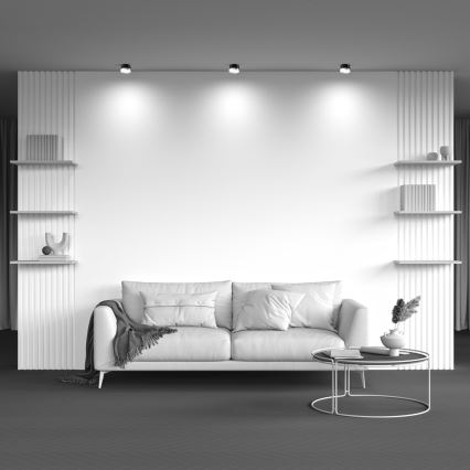 Maytoni C086CL-GX53-SRD-BG - Spotlight HOOP 1xGX53/15W/230V svart/guld