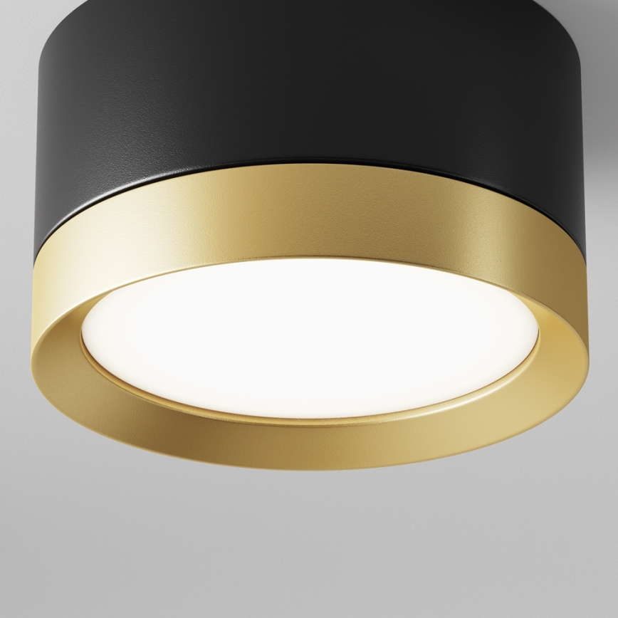 Maytoni C086CL-GX53-SRD-BG - Spotlight HOOP 1xGX53/15W/230V svart/guld