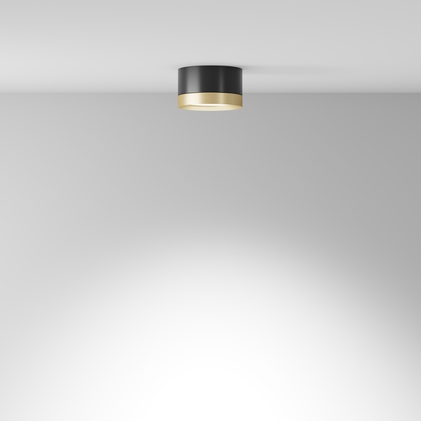 Maytoni C086CL-GX53-SRD-BG - Spotlight HOOP 1xGX53/15W/230V svart/guld