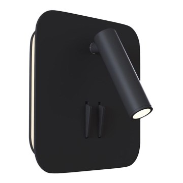 Maytoni C175-WL-01-6W-B - LED väggspotlight IOS LED/9W/230V svart
