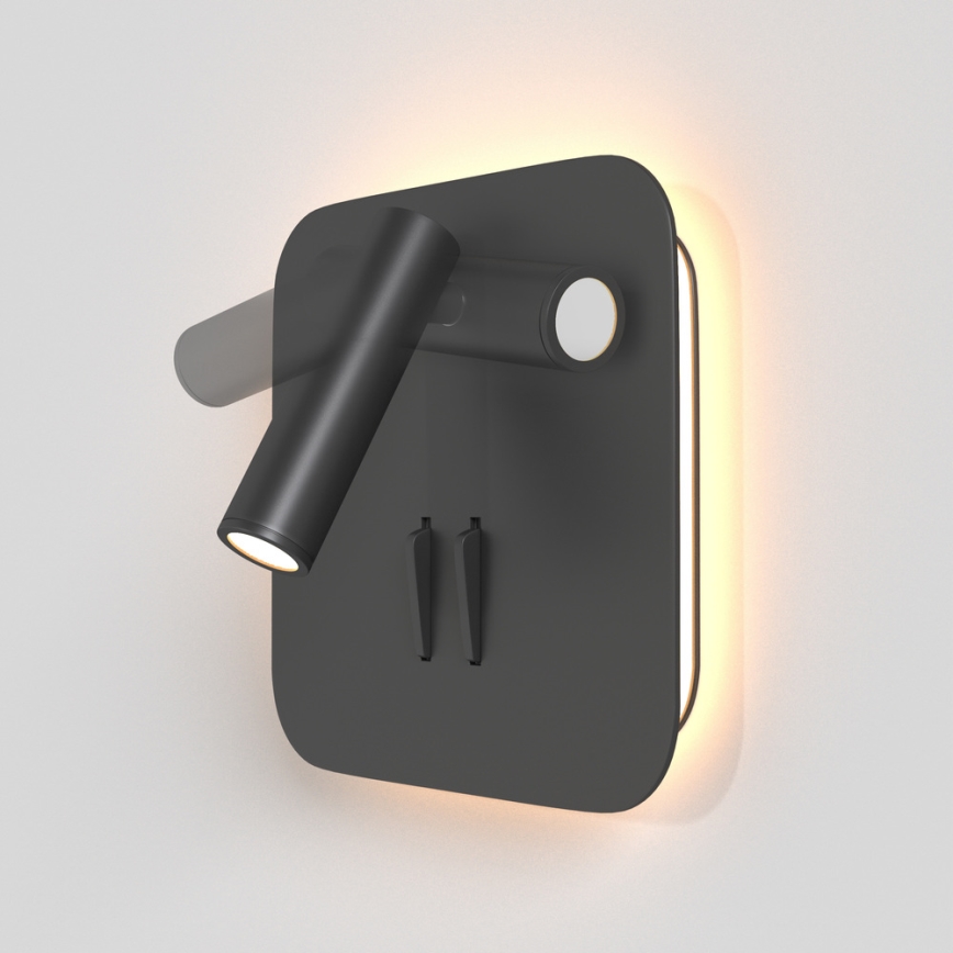 Maytoni C175-WL-01-6W-B - LED väggspotlight IOS LED/9W/230V svart