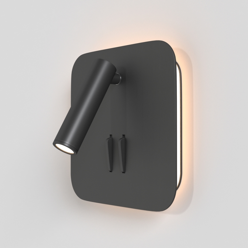 Maytoni C175-WL-01-6W-B - LED väggspotlight IOS LED/9W/230V svart