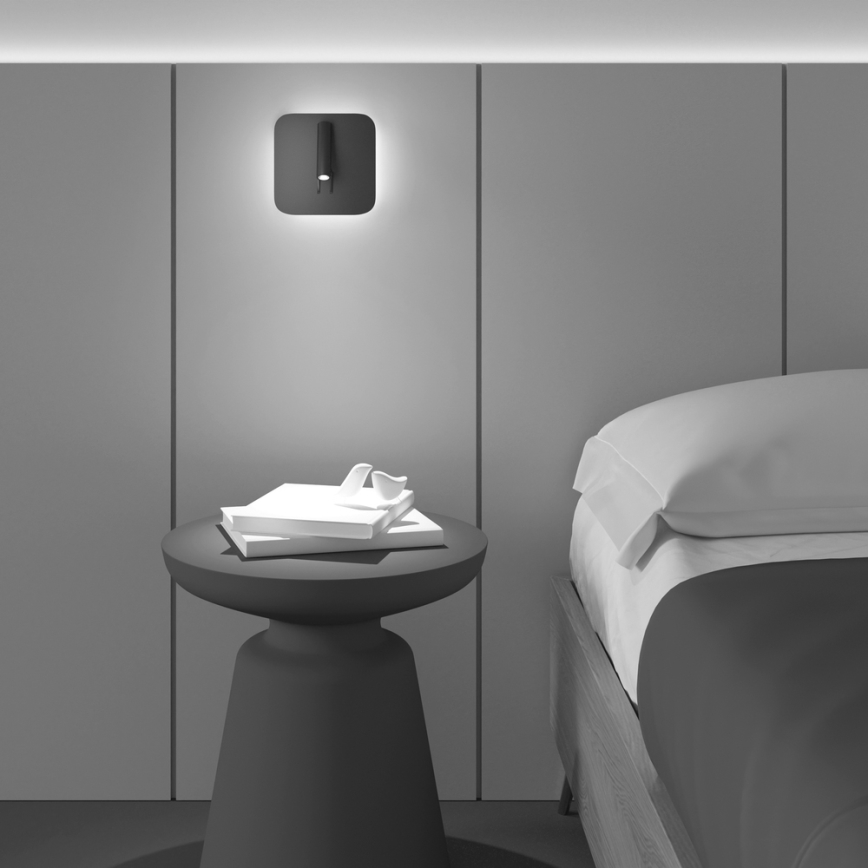 Maytoni C175-WL-01-6W-MG - LED väggspotlight IOS LED/9W/230V guld