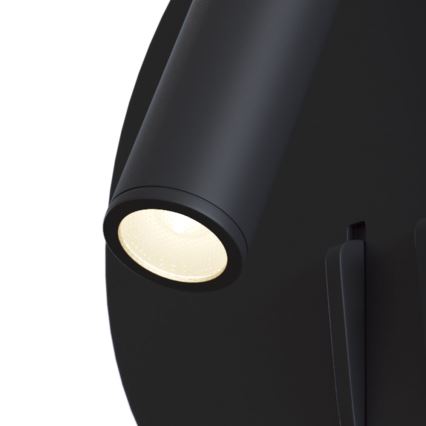 Maytoni C176-WL-01-6W-B - LED väggspotlight IOS LED/9W/230V svart
