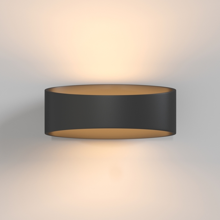 Maytoni C806WL-L5B - LED väggbelysning TRAME LED/6W/230V svart