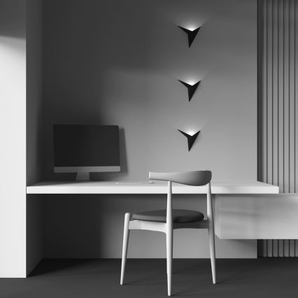 Maytoni C808WL-L3B - LED väggbelysning TRAME LED/3W/230V svart
