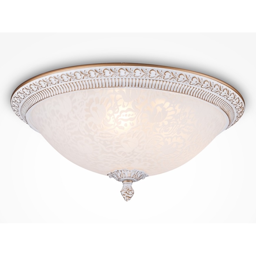Maytoni C908-CL-03-W - Taklampa PASCAL 3xE27/40W/230V vit