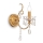 Maytoni DIA004-01-G - Vägglampa SEVILLA 1xE14/60W/230V