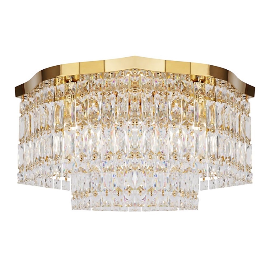 Maytoni DIA005CL-06G - Taklampa DUNE 6xE14/60W/230V guld