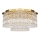 Maytoni DIA005CL-06G - Taklampa DUNE 6xE14/60W/230V guld