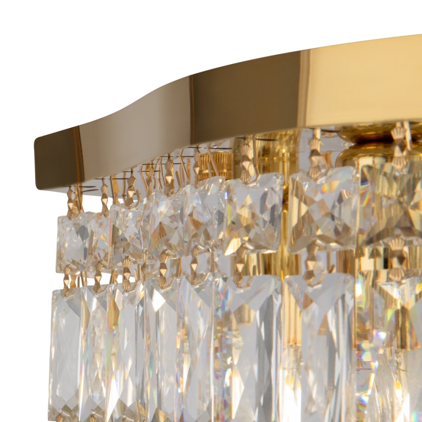 Maytoni DIA005CL-06G - Taklampa DUNE 6xE14/60W/230V guld