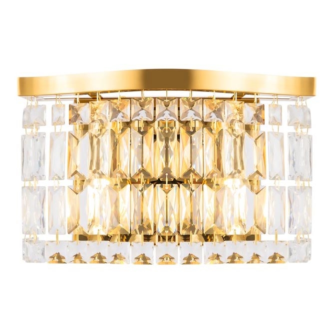 Maytoni DIA005WL-02G - Vägglampa DUNE 2xE14/60W/230V guld