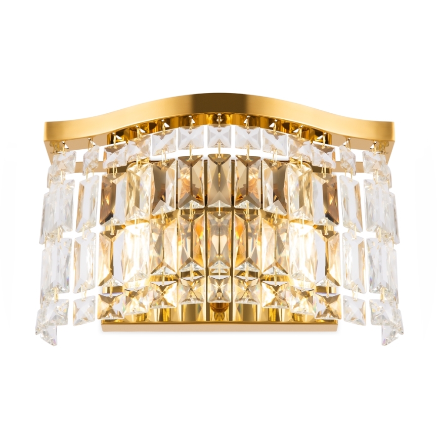 Maytoni DIA005WL-02G - Vägglampa DUNE 2xE14/60W/230V guld