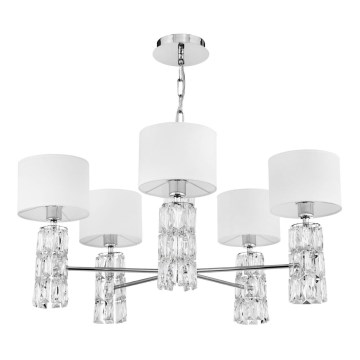 Maytoni DIA008PL-05CH - Ljuskrona på kedja TALENTO 5xE14/40W/230V