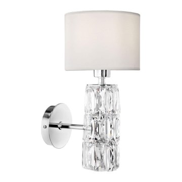 Maytoni DIA008WL-01CH - Vägglampa TALENTO 1xE14/40W/230V