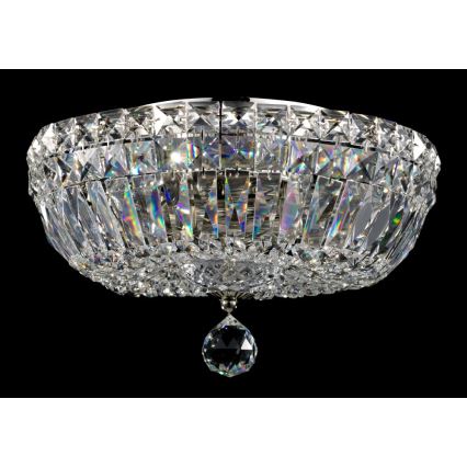 Maytoni DIA100-CL-03-N - Taklampa BASFOR 3xE14/60W/230V matt krom