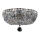 Maytoni DIA100-CL-03-N - Taklampa BASFOR 3xE14/60W/230V matt krom