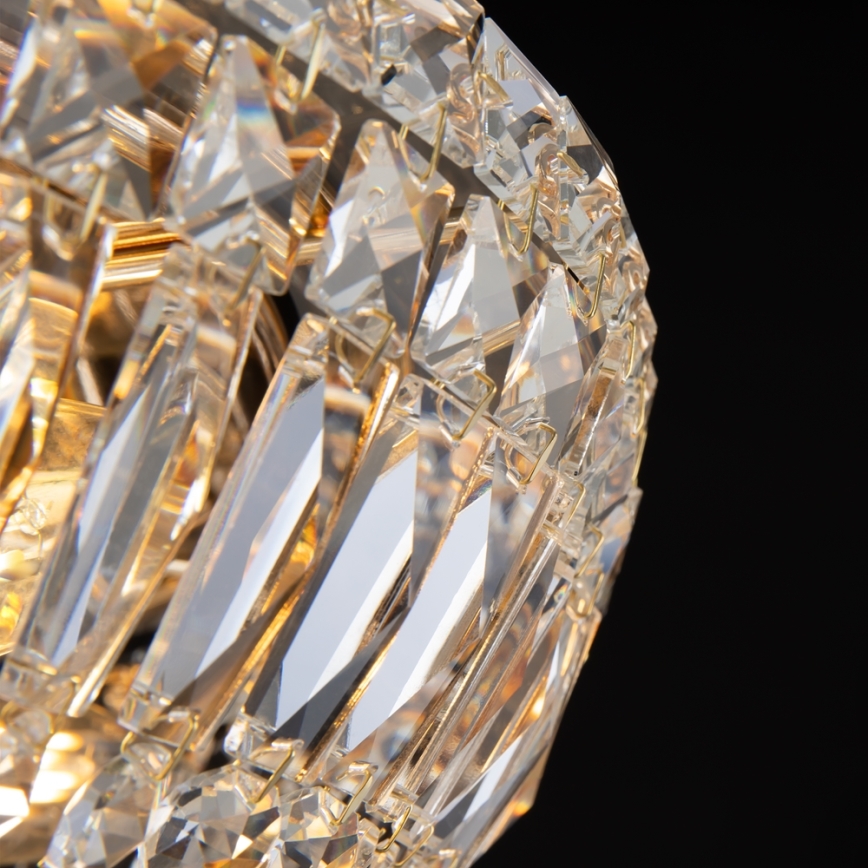Maytoni DIA100-CL-12-G - Taklampa BASFOR 12xE14/60W/230V guld
