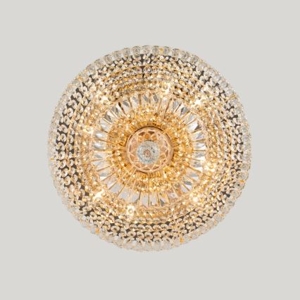 Maytoni DIA100-CL-12-G - Taklampa BASFOR 12xE14/60W/230V guld