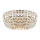 Maytoni DIA100-WL-02-G - Vägglampa BASFOR 2xE14/60W/230V guld